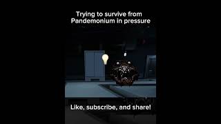 Pandemonium be like in pressure (Animated and loud warning) #roblox #pressure