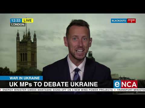 War in Ukraine UK MPs to debate Ukraine