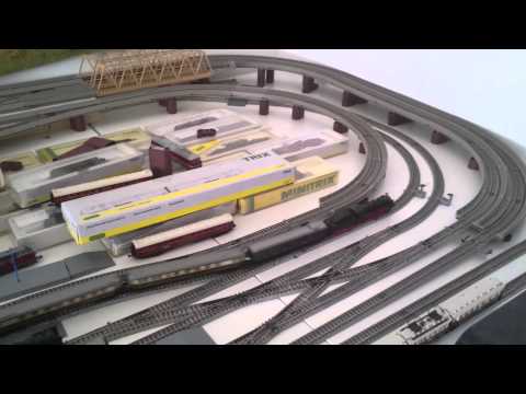 Tomix N Scale Test meiner Tomix Spur N Selectrix Digital Anlage