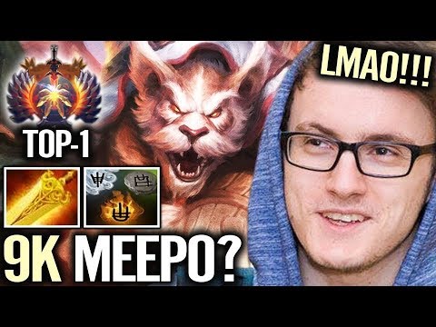 Miracle- trying NEW MID HEROES — Miracle Brewmaster vs Ace Meepo