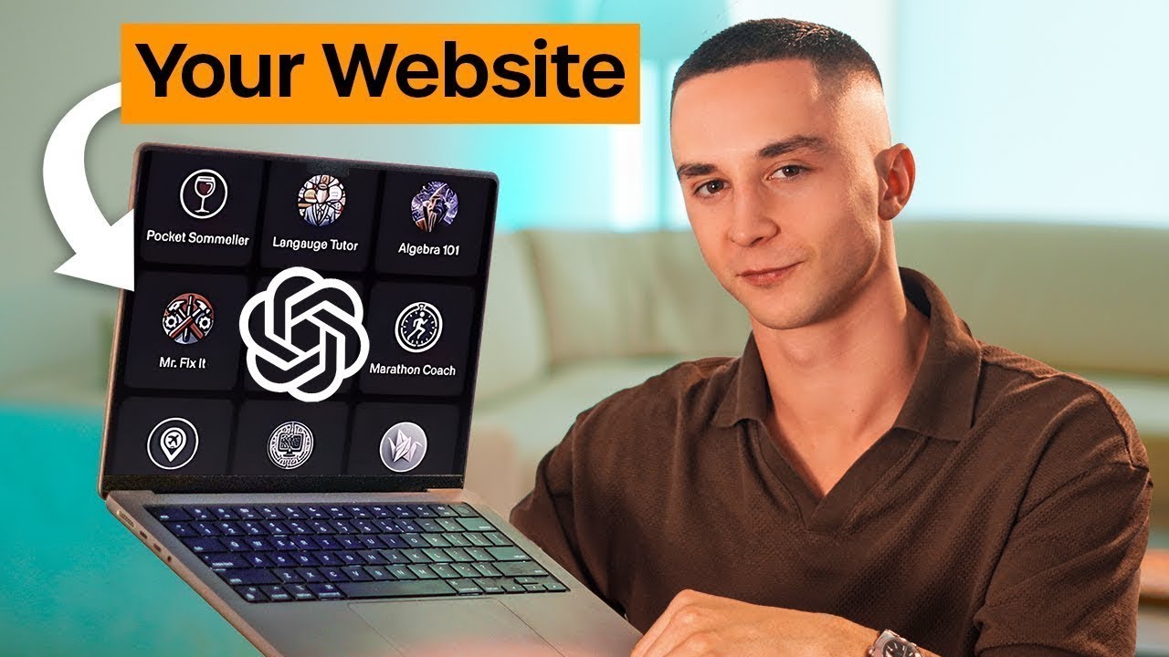 How to Add Custom GPTs to Any Website in Minutes (OpenAI GPTs Tutorial)