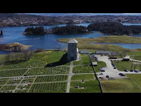 Vikinggården og Olavskirken på Avaldsnes