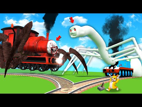 CHOO CHOO CHARLES vs THOMAS.EXE! (Garry's Mod)