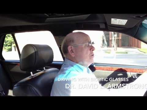 Driving with Low Vision by wearing Bioptic Telescopic Glasses