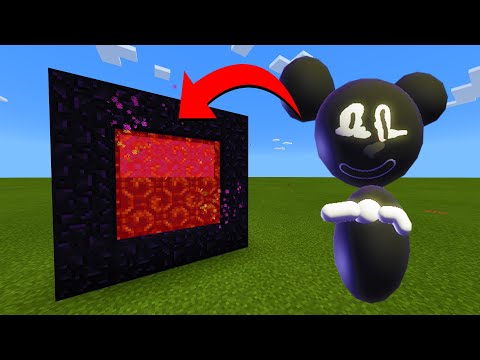 CraftSix - How To Make A Portal To The Cursed Cartoon Mouse Dimension in Minecraft!
