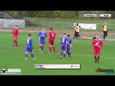 VfL Sindelfingen - FC Wangen, 4:0 durch Lars Jäger