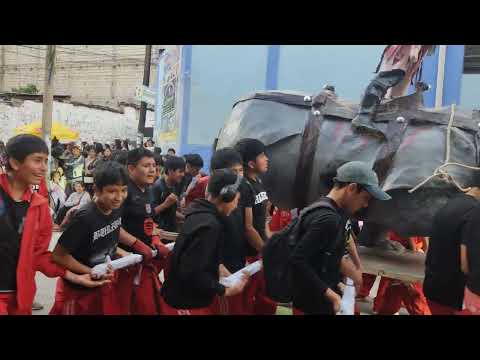 Pasacalle del Colegio Miguel Grau de Abancay - Apurímac Perú 2025 