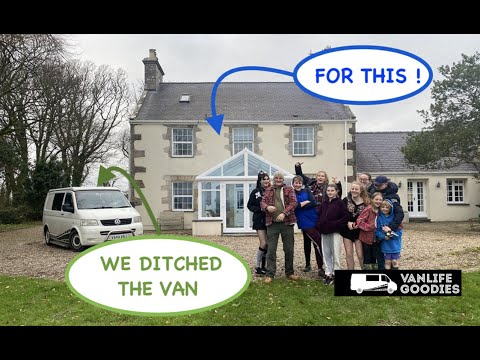 VANLIFE ENDED - for this luxury house - Anglesey adventure @vanlifegoodies