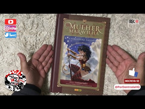 Mulher-Maravilha A Verdadeira Amazona por Jill Thompson - Panini Comics - Preview PorDentrodaHQ