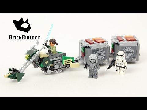 Vidéo LEGO Star Wars 75141 : Le Speeder Bike de Kanan