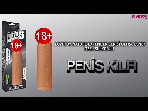 Lovetoy Nature-Extender Serisi Ultra Esnek Özel Silikonlu Penis Kılıfı | Albonishop.com