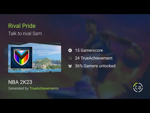 NBA 2K23 rival pride