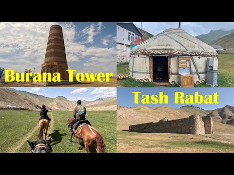 #7 [Quirguistão] Uma viagem pela história e natureza da Rota da Seda - Torre Burana, Patrimônio Mundial e região inexplorada de Tash Rabat | Torre Burana - Tash Rabat, Quirguistão, Travel Vlog