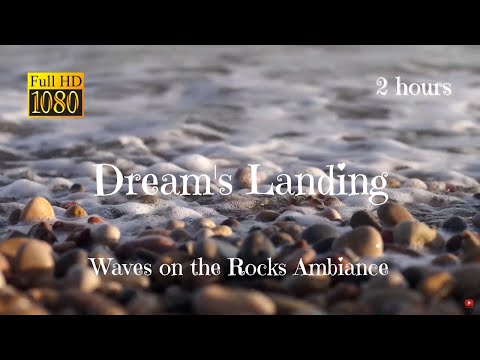 Rumore Rilassante del Mare suono calmante delle Onde sulle rocce - 2 Ore ASMR FHD 1080