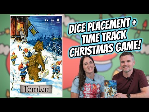 Tomten - A Non-Gamer's Preview Of This Time Track Dice Placement Game On The Swedish Christmas Gnome