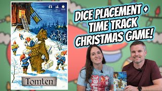 Tomten - A Non-Gamer's Preview Of This Time Track Dice Placement Game On The Swedish Christmas Gnome