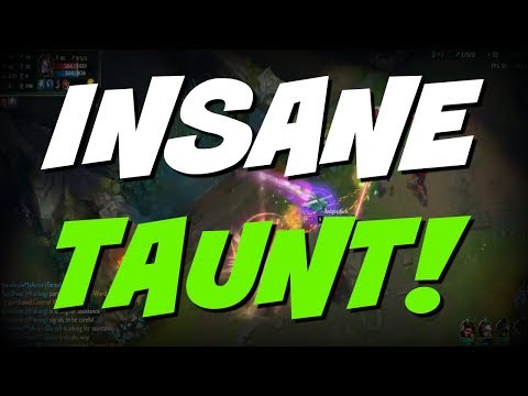 INSANE TAUNT FLASH PREDICTION! 1.5M MASTERY POINTS SHEN MAIN