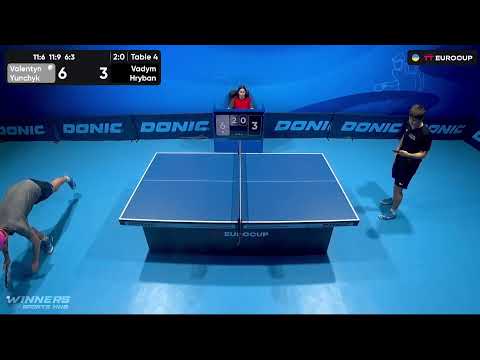 09:55 Valentyn Yunchyk - Vadym Hryban 02.08.2023 TT Euro.Cup Ukraine Star. Table 4