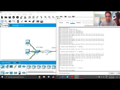 CCNA 4 - 4.2.2.12 Packet Tracer - Configuring Extended ACLs Scenario 3 - By VeryTutos