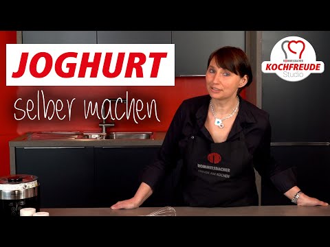 Joghurt selber machen 🥛 Ausführlich erklärt 🐄 ROMMELSBACHER Kochfreude Studio