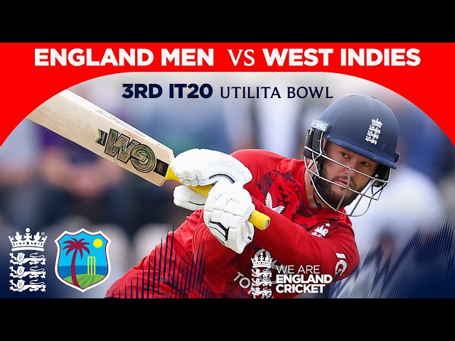 Duckett & Smith Shine in Openers | Highlights – England v West Indies | 3rd Men’s Vitality IT20 2025