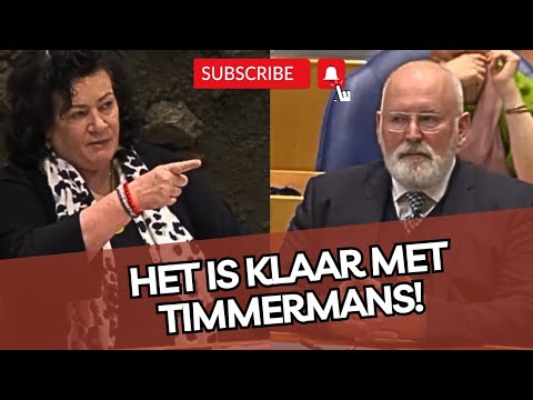 Caroline van der Plas laat Timmermans ALLE HOEKEN van de kamer zien & krijgt APPLAUS!