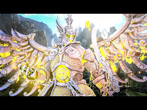 SKAVEN and NORSCA vs LIZARDMEN and GRAND CATHAY - TotalWar Warhammer cinematic battle