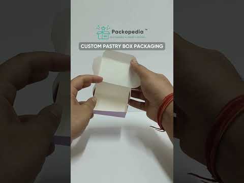 Custom Pastry Box Packaging video by Packopedia