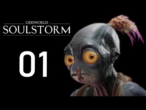 Oddworld: Soulstorm part 1 Escaping the burning cave