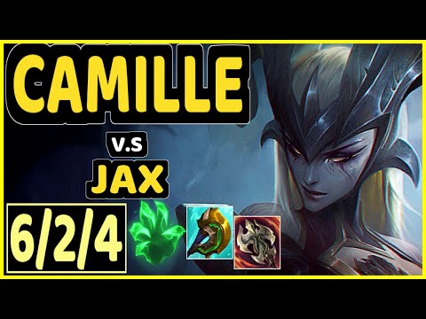 CAMILLE vs JAX - 6/2/4 KDA TOP GAMEPLAY - EUW Ranked DIAMOND