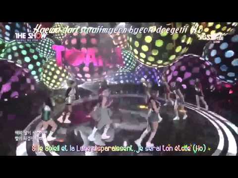 141202 - T-ARA (티아라) - Little Apple Vostfr + Kara