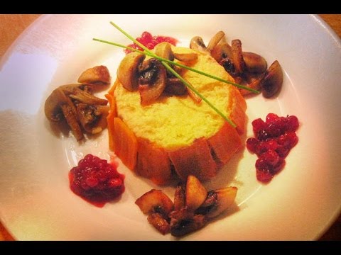 Finnish Lihapullat REINDEER Recipe Meatballs -or- Fine Dining Ravintola (Restaurant) Presentation