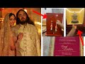 Anant Ambani And Radhika Merchant Wedding Invitation Bollywoodlogy