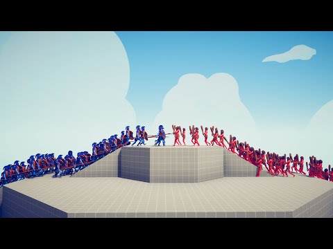50x vs 50x CLASSIC MELEE UNITS TOURNAMENT | TABS - Totally Accurate Battle Simulator
