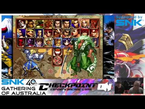 SNK Gathering of Australia - Samurai Shodown V Special (Top 3) - Day 2 Tournament Day (10/11/2018)