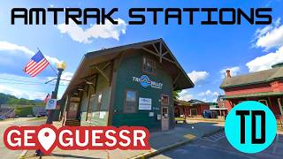 Can I locate these US Amtrak stations | GeoGuessr | US Railroads #3
