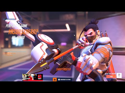 SUREFOUR DPS MAIN HANZO - POTG! OVERWATCH 2 TOP 500 SEASON 3