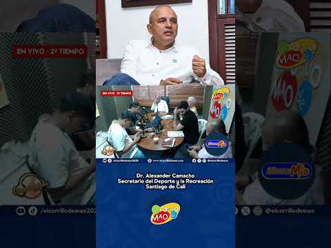 Dr. Alexander Camacho, Secretario del Deporte de Cali, en #ELCORRILLODEMAO