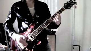 DIR EN GREY - STUCK MAN Guitar Cover (Shot in one take)