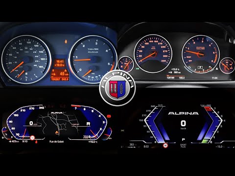 Alpina d3 & b3 – ACCELERATION Battle – (e90 vs f30)