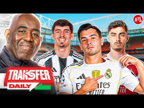 Arsenal Submit £43m Bid for Real Madrid Star! Livramento Targeted & Havertz Set for New Deal!