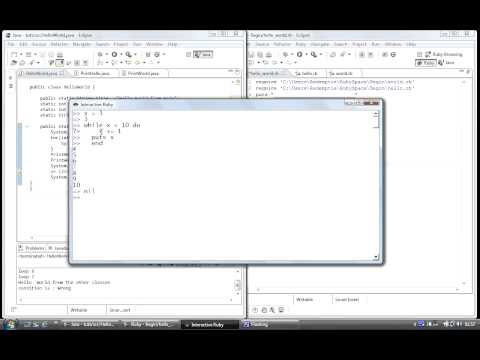 Ruby Programming Until Loop And While Part 14