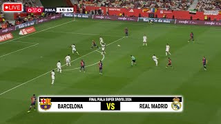 Download lagu 🔴 Live FINAL ▪ BARCELONA FC vs REAL MADRID | SPANISH SUPER CUP FINAL 2026 ▪ Video Illustration mp3
