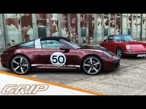 Porsche 911 Targa 4S  | Rennen gegen Walter Röhrl | GRIP