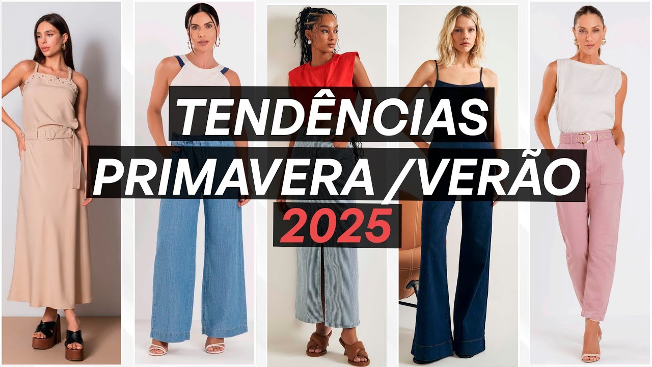Tendências de moda primavera verão 2025