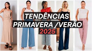 Tendências de moda primavera verão 2025