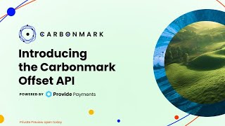 Carbonmark Offset API | #DigitalCarbon