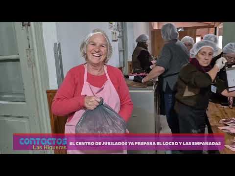 El Centro de Jubilados de Las Higueras prepara el locro y las empanadas para el Sabores y Saberes
