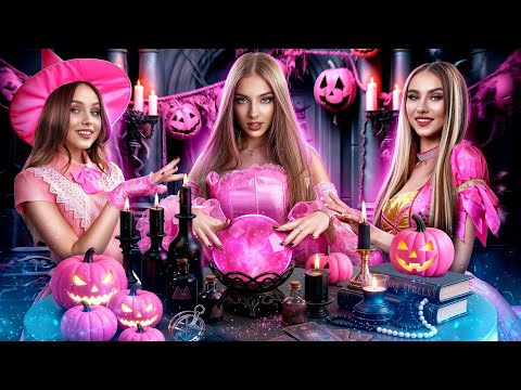 Filles méchantes à la fête d'Halloween ! Qui porte le meilleur costume d'Halloween ?