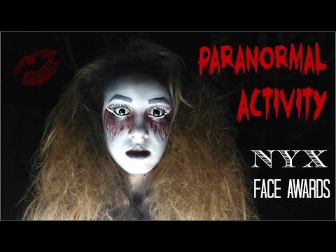 Paranormal Activity Makeup //NYX FACE AWARDS// Maddie Ryles